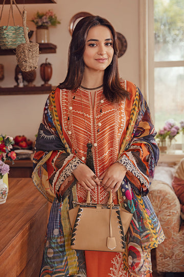 Carnation Rang Rasiya Online Luxury Lawn 2022